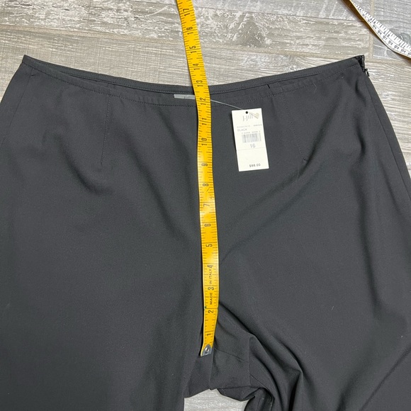 J JILL WOMENS BLACK STRETCH PANTS SIZE 16 STRETCH GREAT QUALITY NO POCKETS - Picture 7 of 14